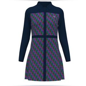 ORIGINAL PENGUIN GOLF
Women's Penguin Printed Long Sleeve Dress NWT Size XL